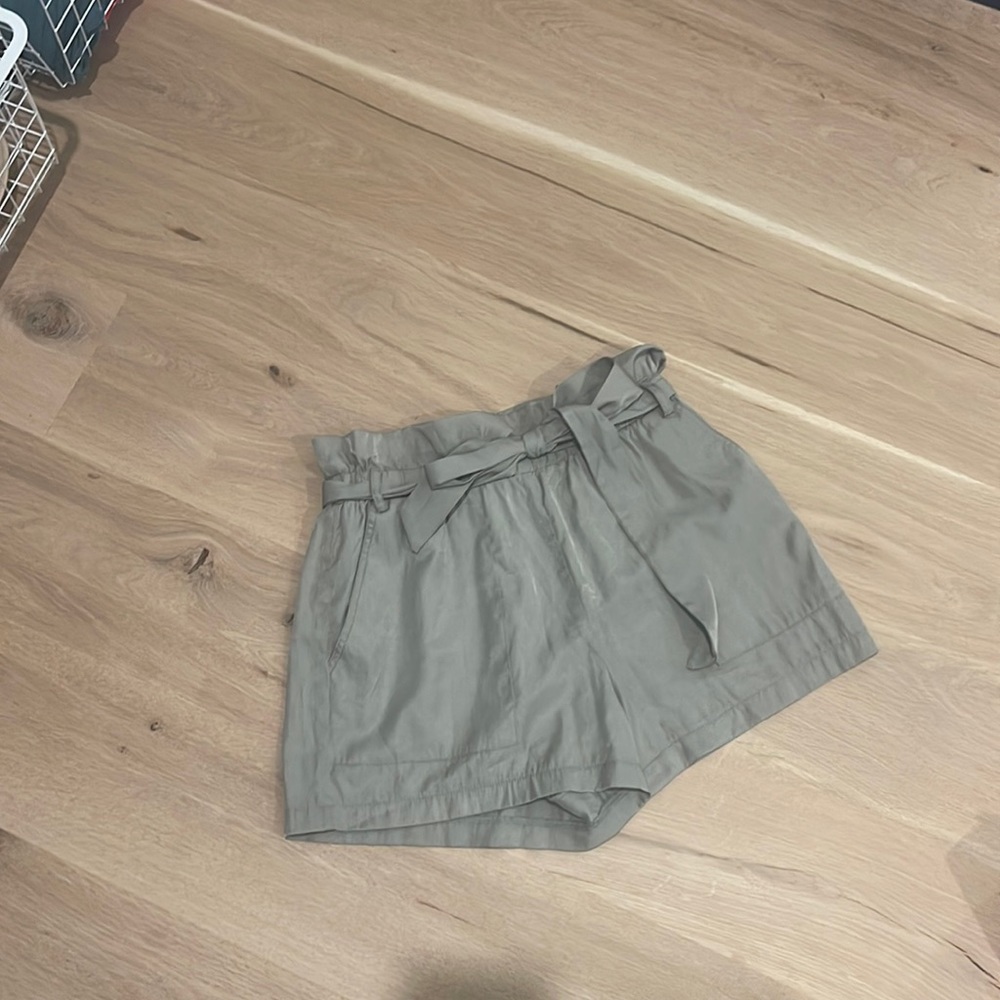 Glam size small paper bag shorts